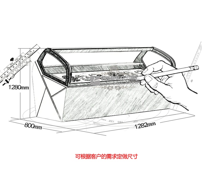 優(yōu)凱-VIP-BQX1冰淇淋展示柜（廠長推薦）