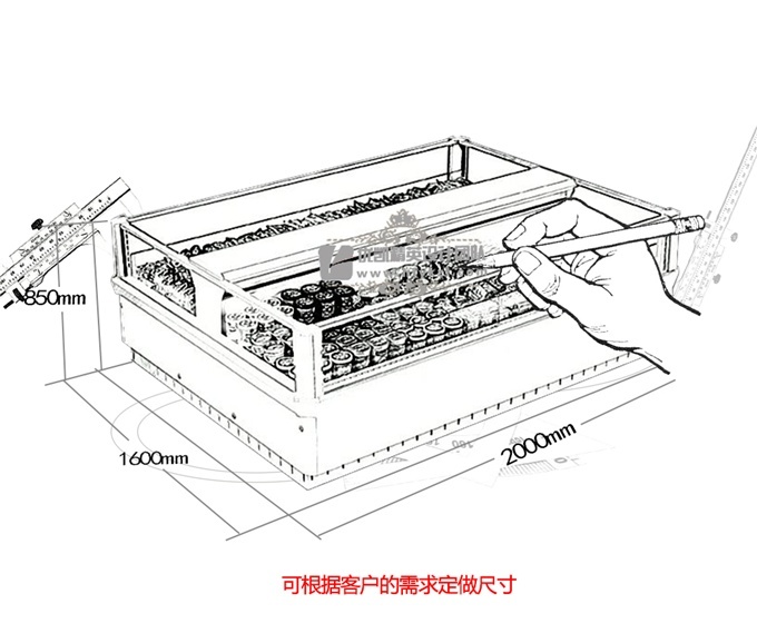 DG-EA型風(fēng)冷雙島柜（暢銷產(chǎn)品）