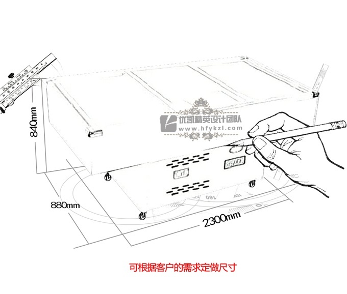 HA-C型小斜坡海鮮島柜（暢銷(xiāo)產(chǎn)品）