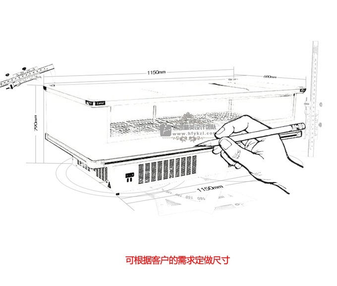 LD-C型視窗島柜（暢銷產(chǎn)品）