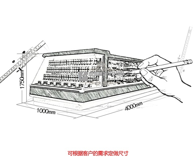 LF-EA半高組合風(fēng)幕柜